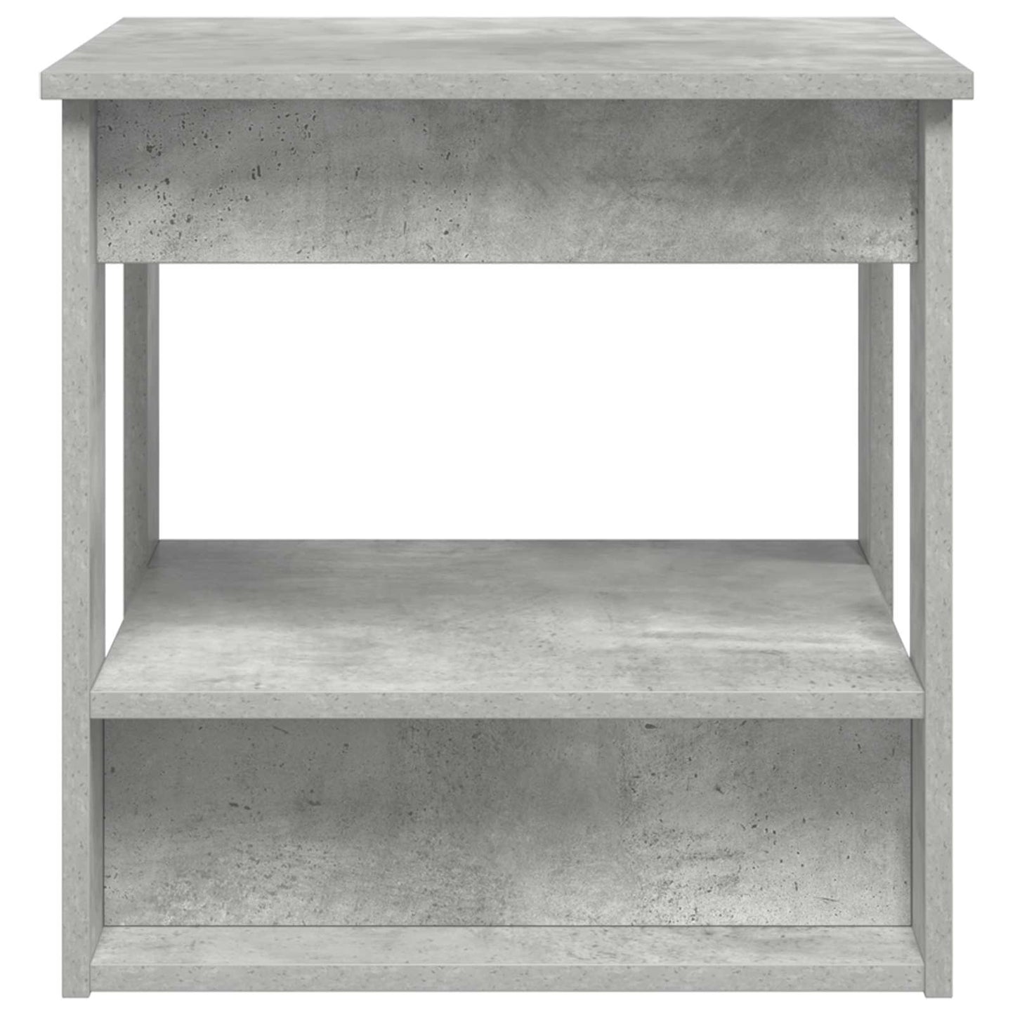 vidaXL Τραπεζάκι σαλονιού Σκυρόδεμα Γκρι 51 x 50 x 50 εκ.