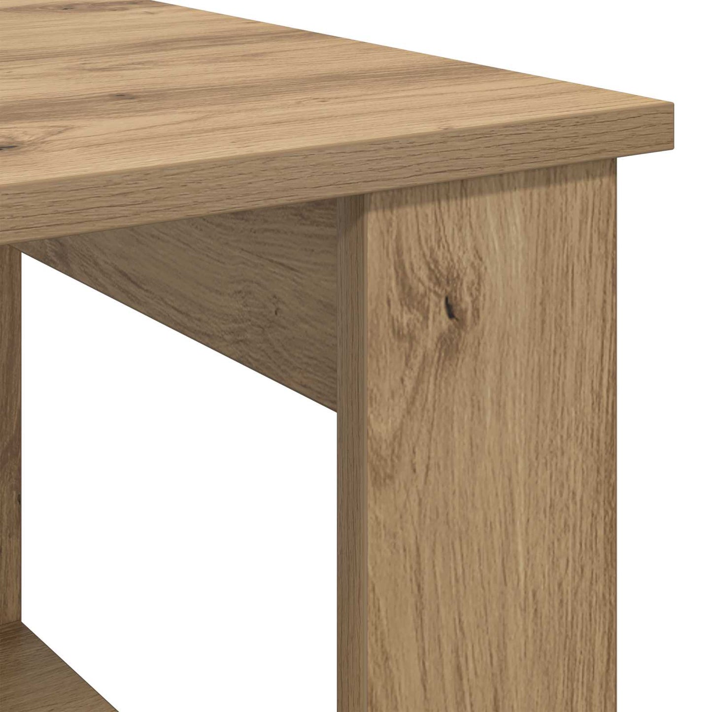 vidaXL Τραπεζάκι σαλονιού Artisan Oak 51 x 50 x 50 εκ.