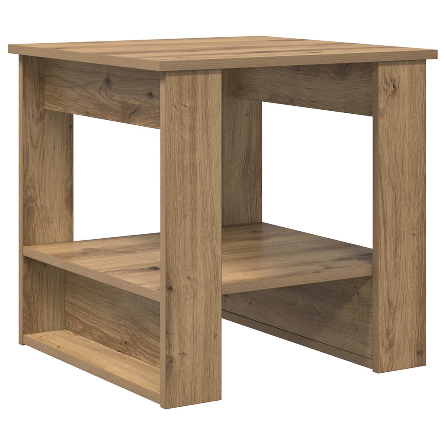 vidaXL Τραπεζάκι σαλονιού Artisan Oak 51 x 50 x 50 εκ.