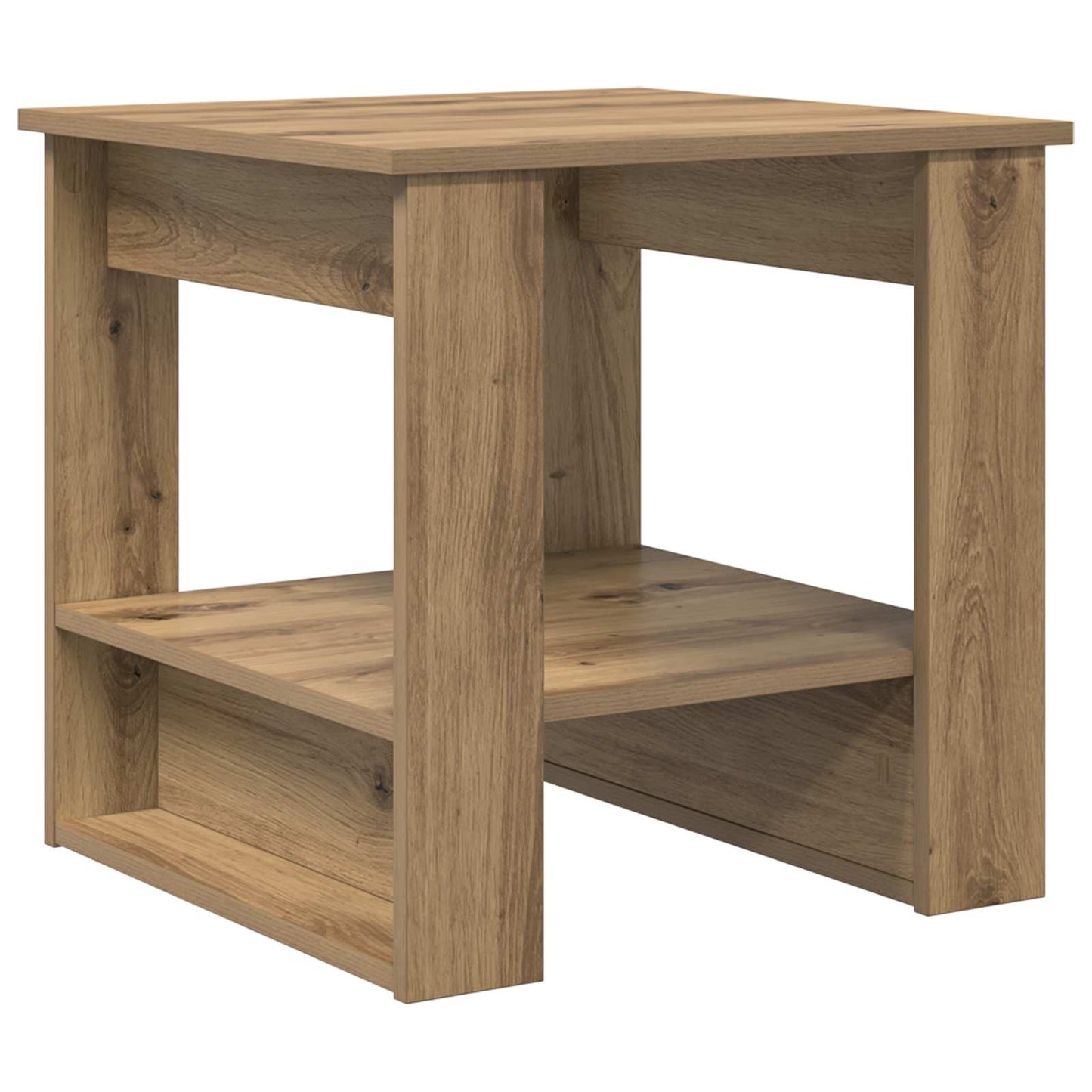vidaXL Τραπεζάκι σαλονιού Artisan Oak 51 x 50 x 50 εκ.