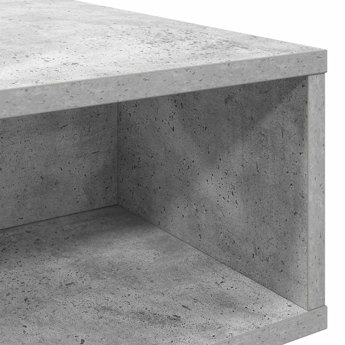 vidaXL Τραπεζάκι σαλονιού Σκυρόδεμα Γκρι 105 x 50 x 32,5 εκ