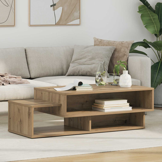 vidaXL Τραπεζάκι σαλονιού Artisan Oak 105 x 50 x 32,5 εκ