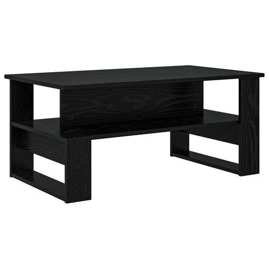 vidaXL Τραπεζάκι σαλονιού Μαύρη Οξυά 90 x 50 x 40 cm