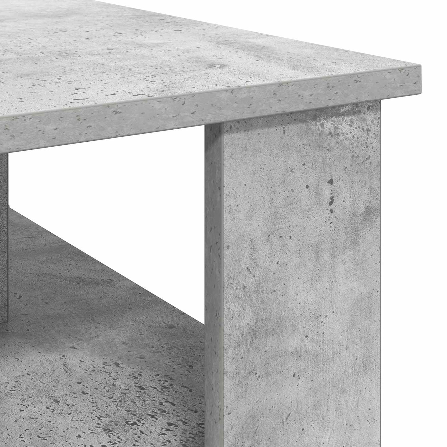 vidaXL Τραπεζάκι σαλονιού Σκυρόδεμα Γκρι 90 x 50 x 40 cm