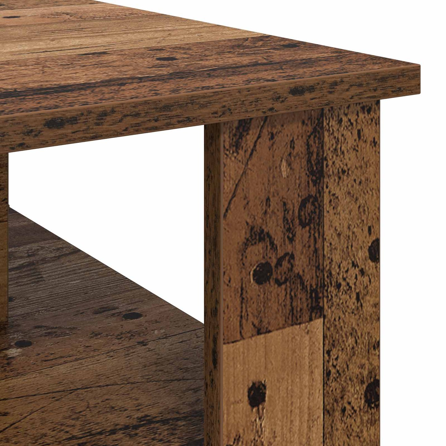 vidaXL Τραπεζάκι σαλονιού Παλιό ξύλο 90 x 50 x 40 cm