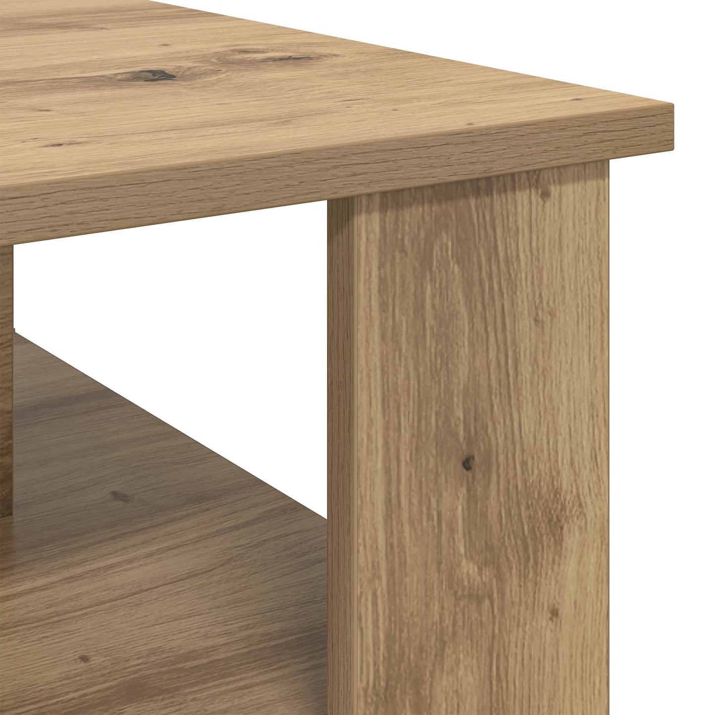 vidaXL Τραπεζάκι σαλονιού Artisan Oak 90 x 50 x 40 cm