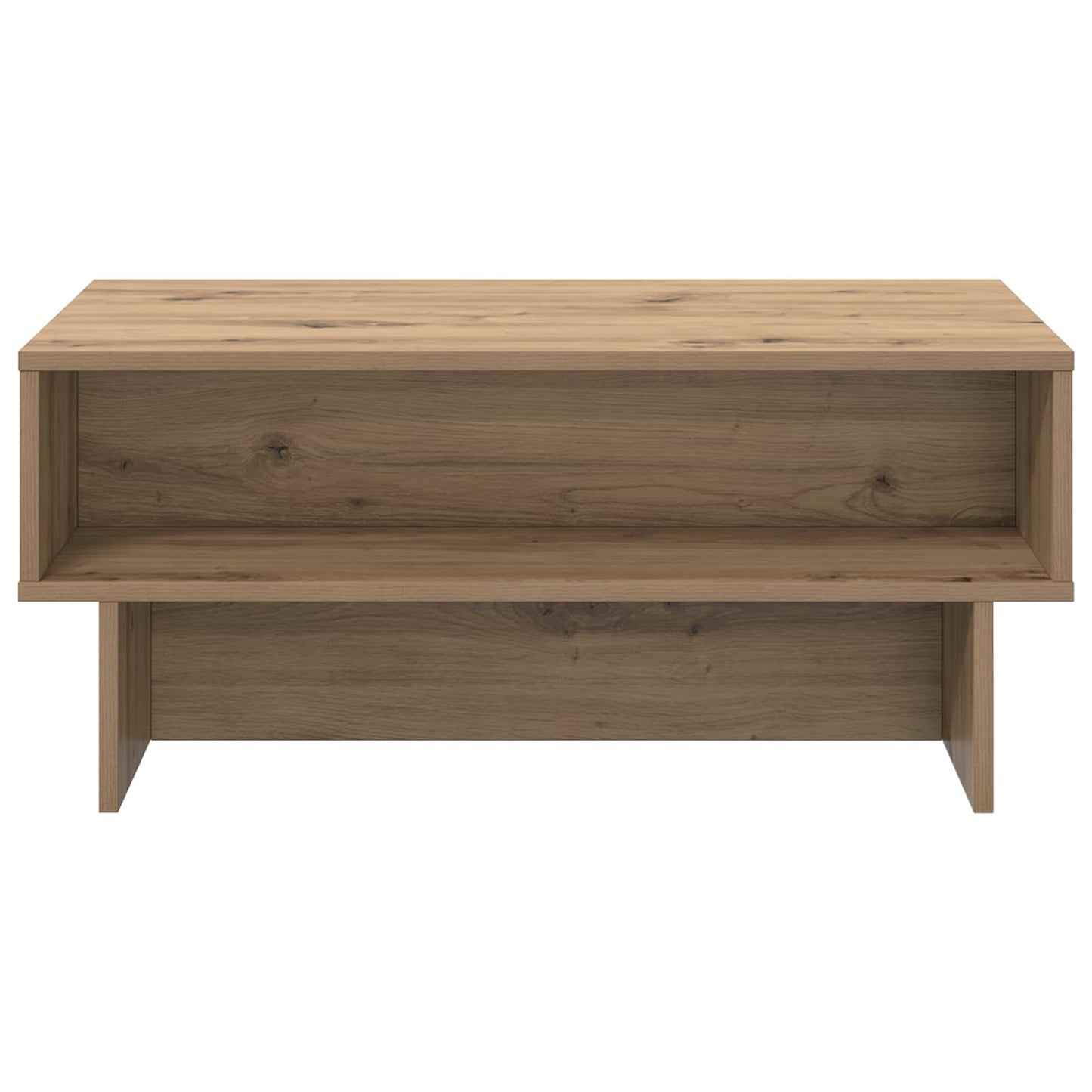 vidaXL Τραπεζάκι σαλονιού Artisan Oak 80 x 46 x 35 εκ.