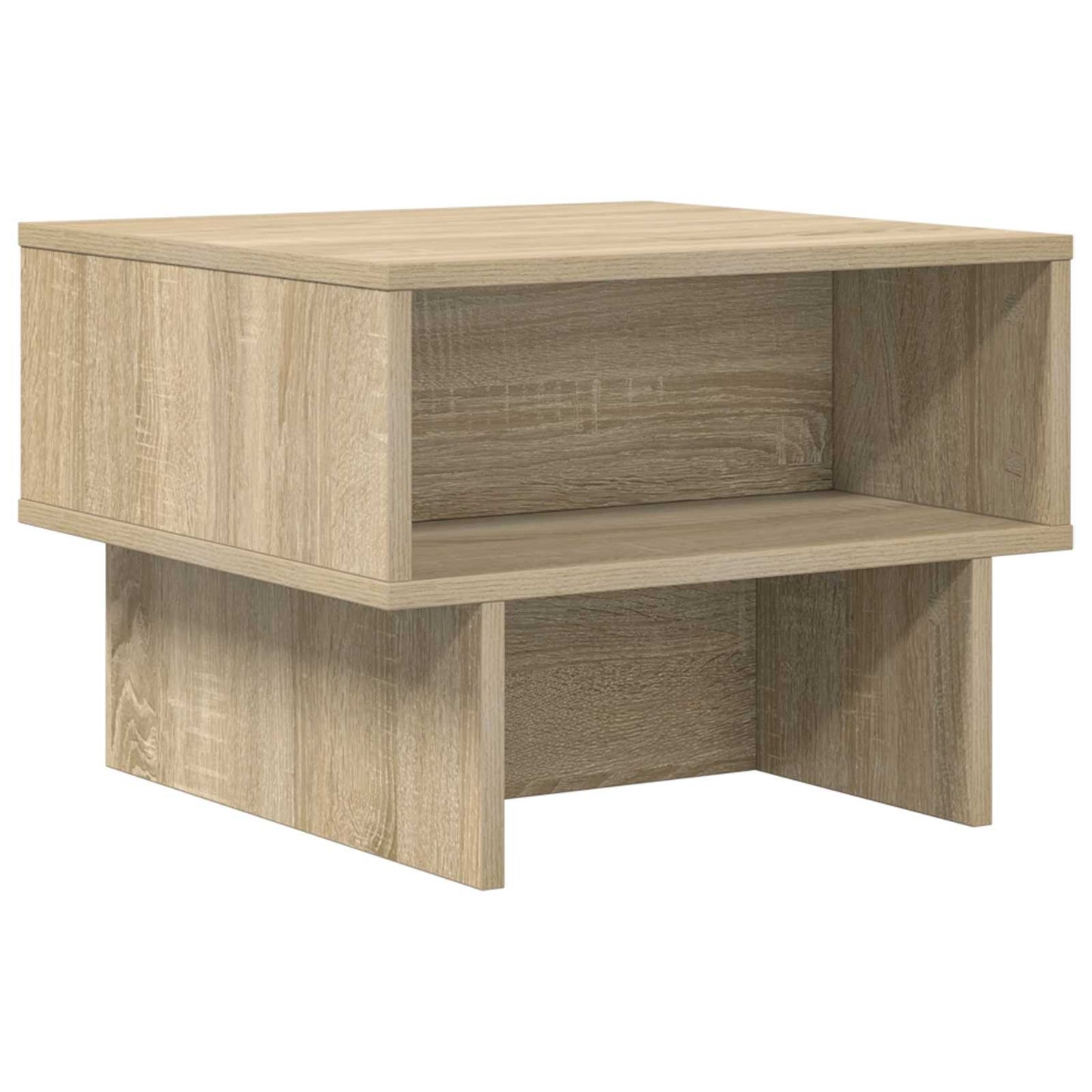 vidaXL Τραπεζάκι σαλονιού Δρύς Sonoma 48 x 46 x 35 εκ.