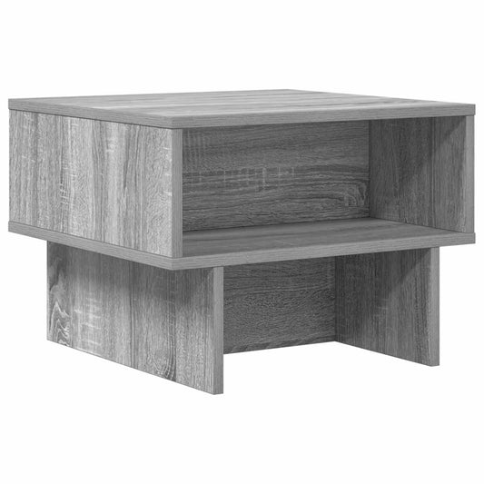vidaXL Τραπεζάκι σαλονιού Γκρι Sonoma 48 x 46 x 35 εκ.