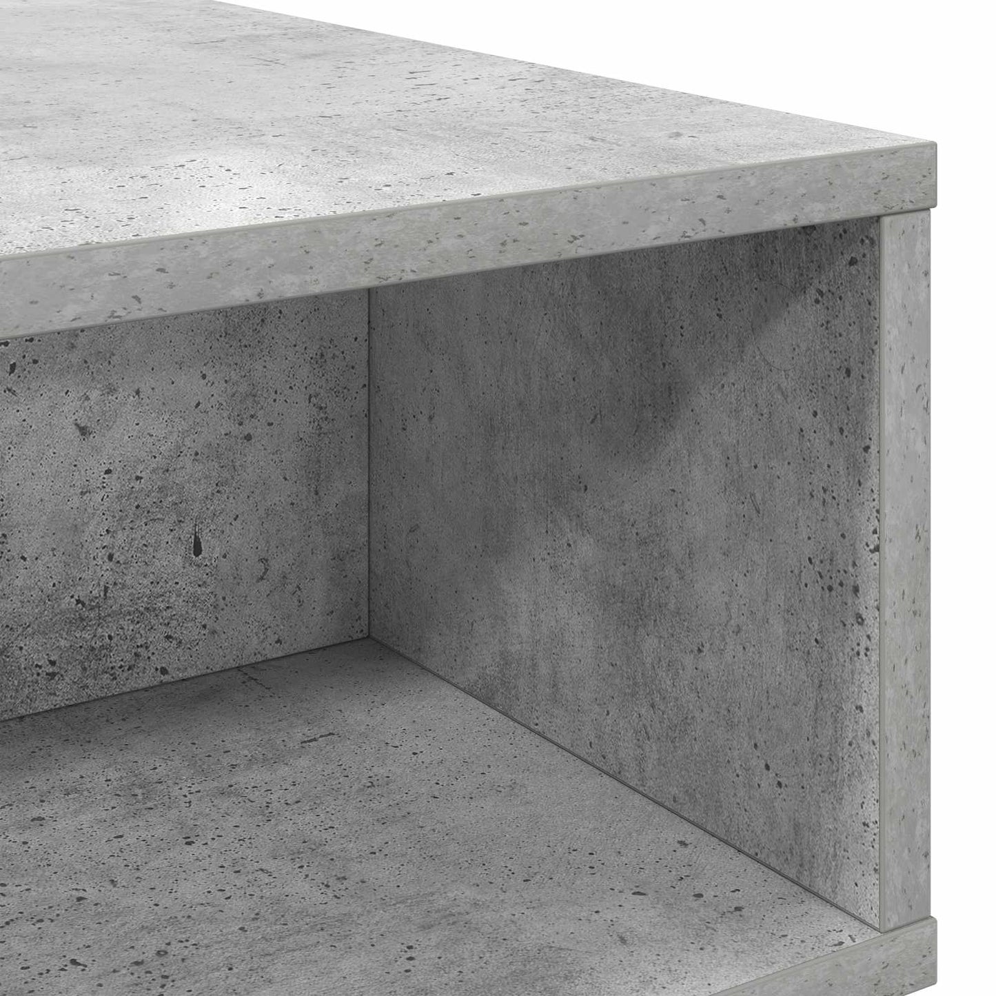 vidaXL Τραπεζάκι σαλονιού Σκυρόδεμα Γκρι 100 x 46 x 35 εκ.