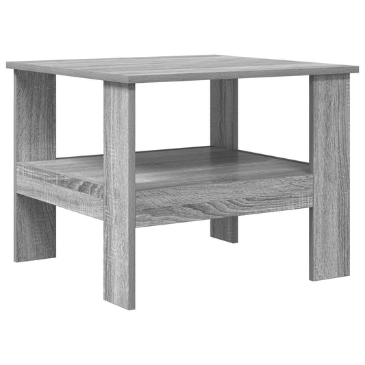 vidaXL Τραπεζάκι σαλονιού Γκρι Sonoma 57 x 55 x 45 εκ