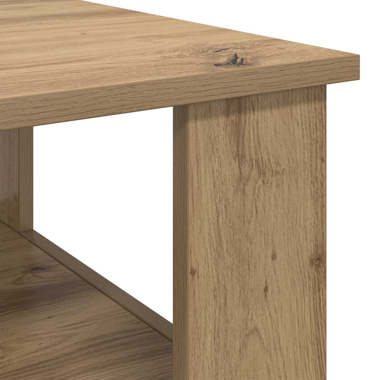 vidaXL Τραπεζάκι σαλονιού Artisan Oak 57 x 55 x 45 εκ