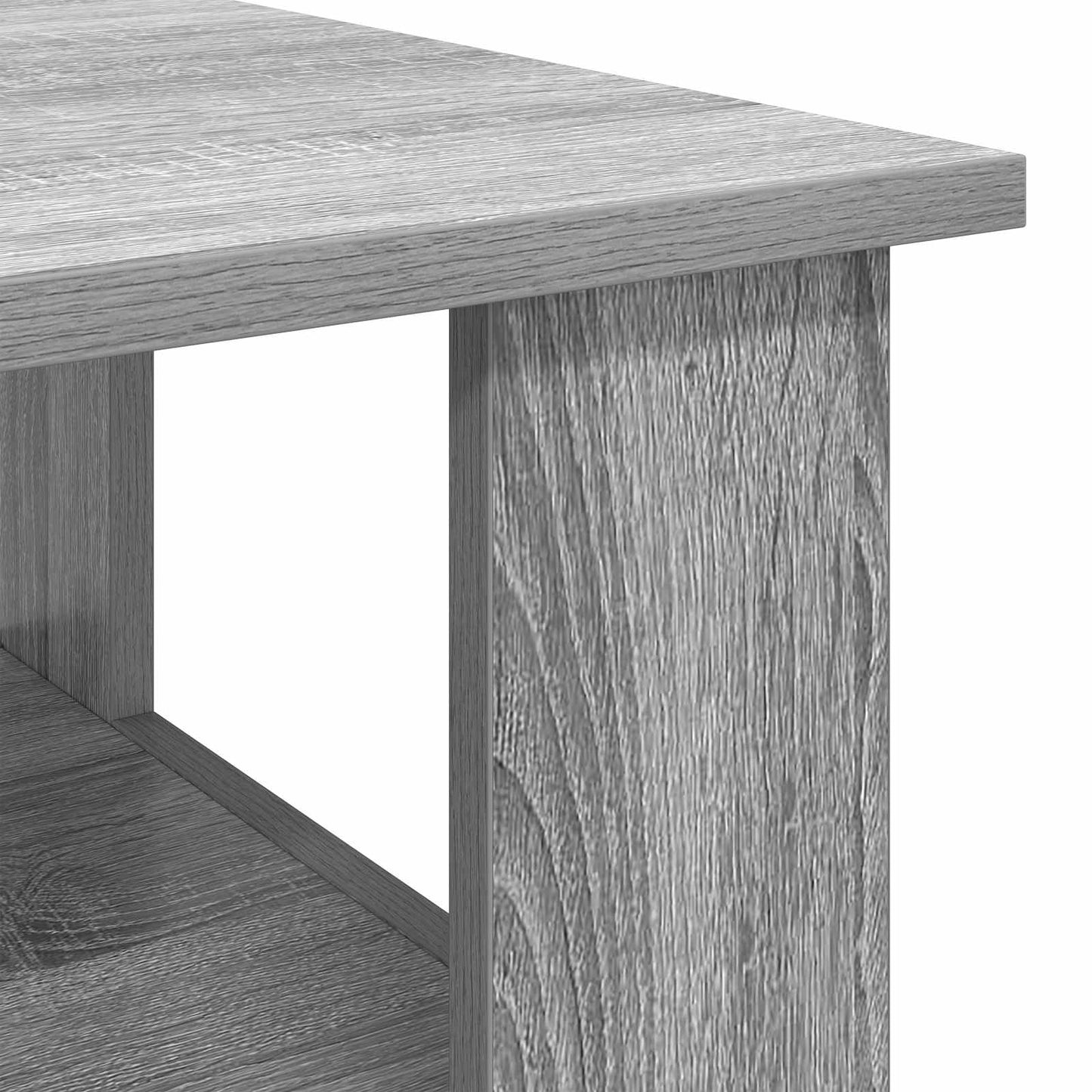 vidaXL Τραπεζάκι σαλονιού Γκρίζο Σονομα 90 x 50 x 45 cm