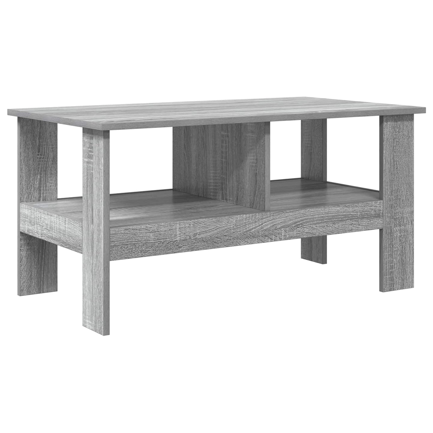 vidaXL Τραπεζάκι σαλονιού Γκρίζο Σονομα 90 x 50 x 45 cm