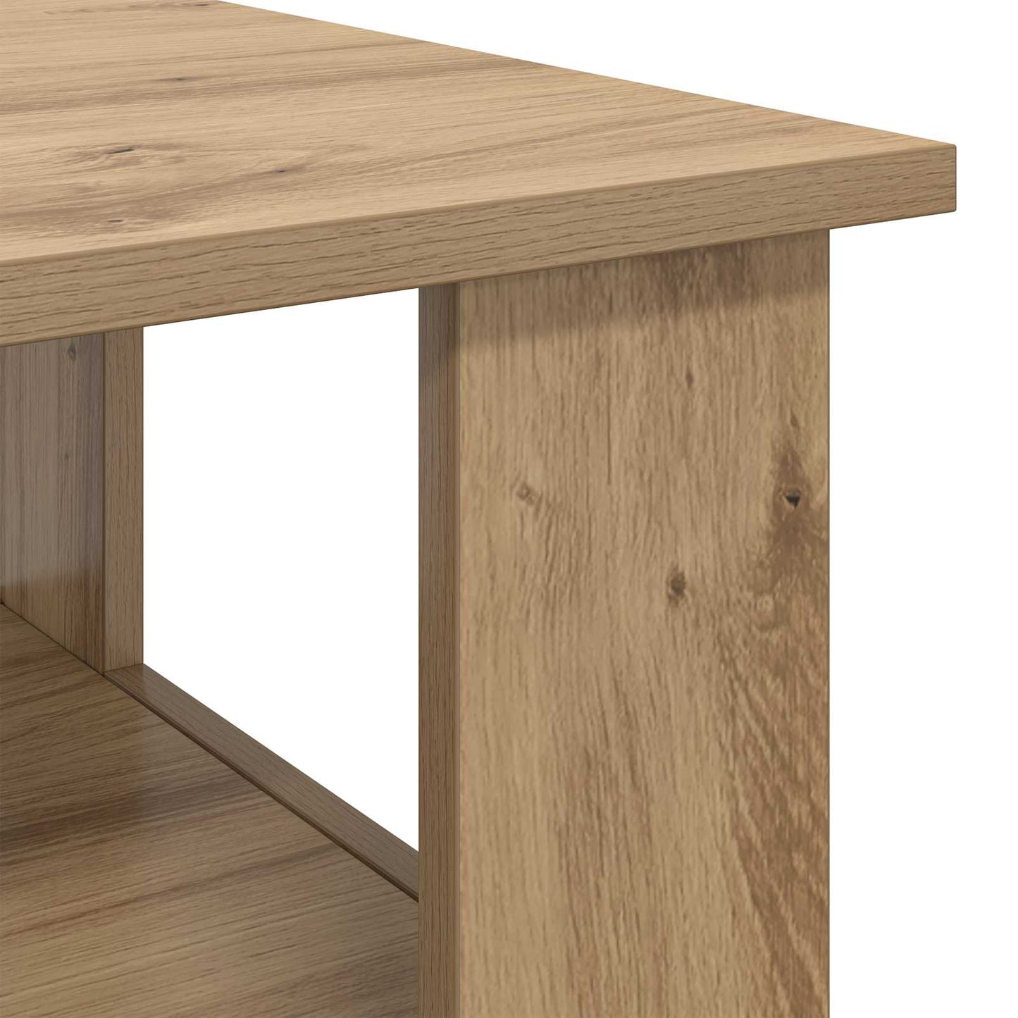 vidaXL Τραπεζάκι σαλονιού Artisan Oak 90 x 50 x 45 cm