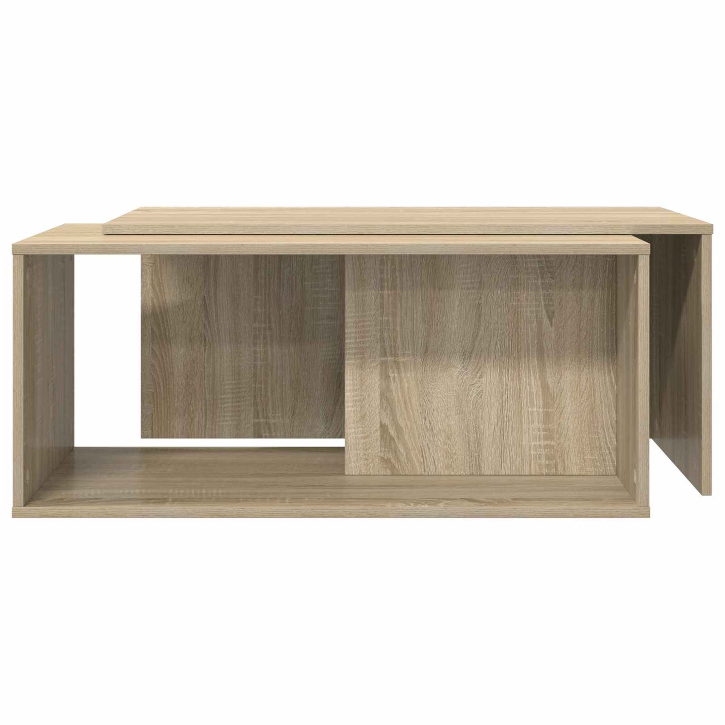 vidaXL Σετ Τραπεζιού Για Καφέ 2 pcs Δρύς Sonoma Επεξεργασμένο ξύλο