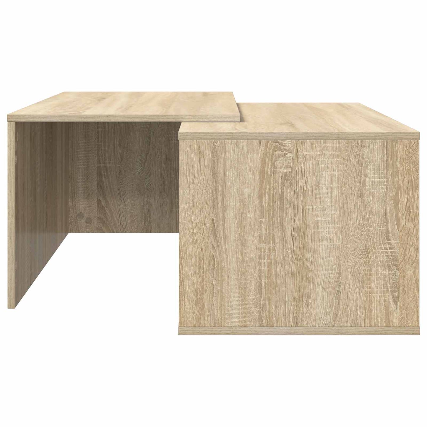 vidaXL Σετ Τραπεζιού Για Καφέ 2 pcs Δρύς Sonoma Επεξεργασμένο ξύλο
