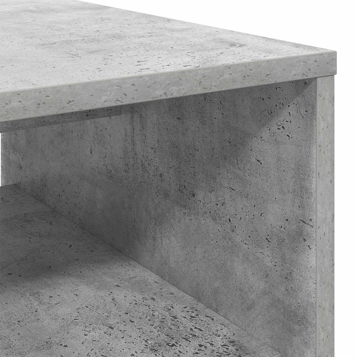 vidaXL Τραπεζάκι σαλονιού Σκυρόδεμα Γκρι 80 x 50 x 40 cm