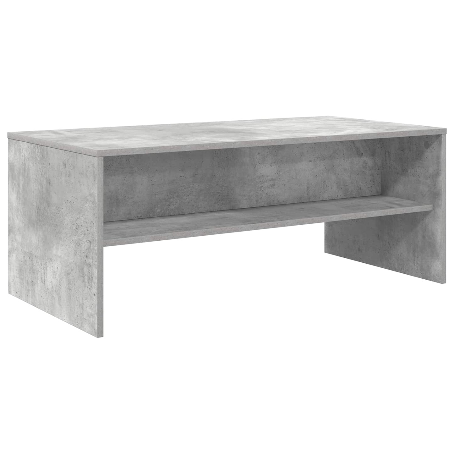 vidaXL Τραπεζάκι σαλονιού Σκυρόδεμα Γκρι 100 x 50 x 40 cm