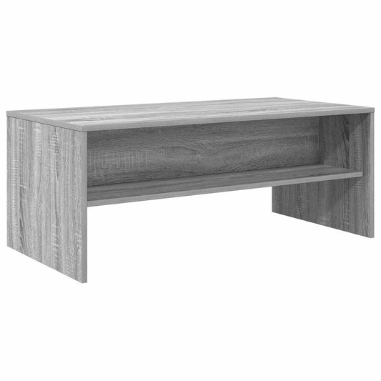 vidaXL Τραπεζάκι σαλονιού Γκρίζο Σονομα 100 x 50 x 40 cm