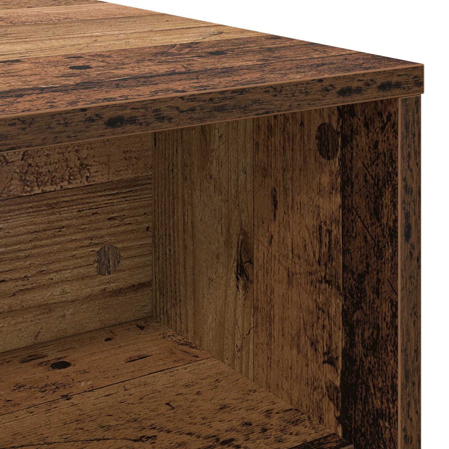 vidaXL Τραπεζάκι σαλονιού Παλιό ξύλο 100 x 50 x 40 cm
