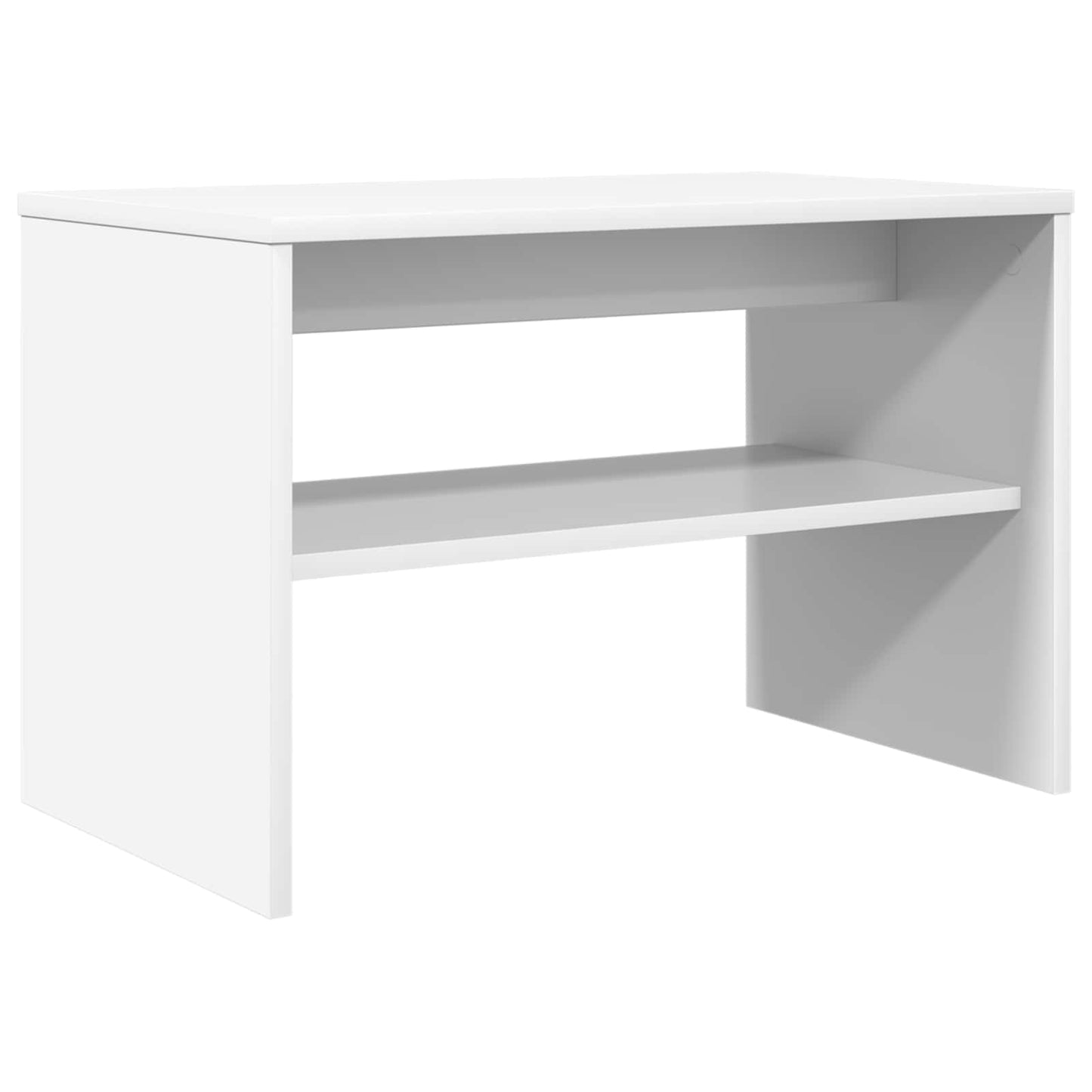 vidaXL Ντουλάπι TV 60 x 35 x 40 εκ. Λευκό Επεξεργασμένο Ξύλο
