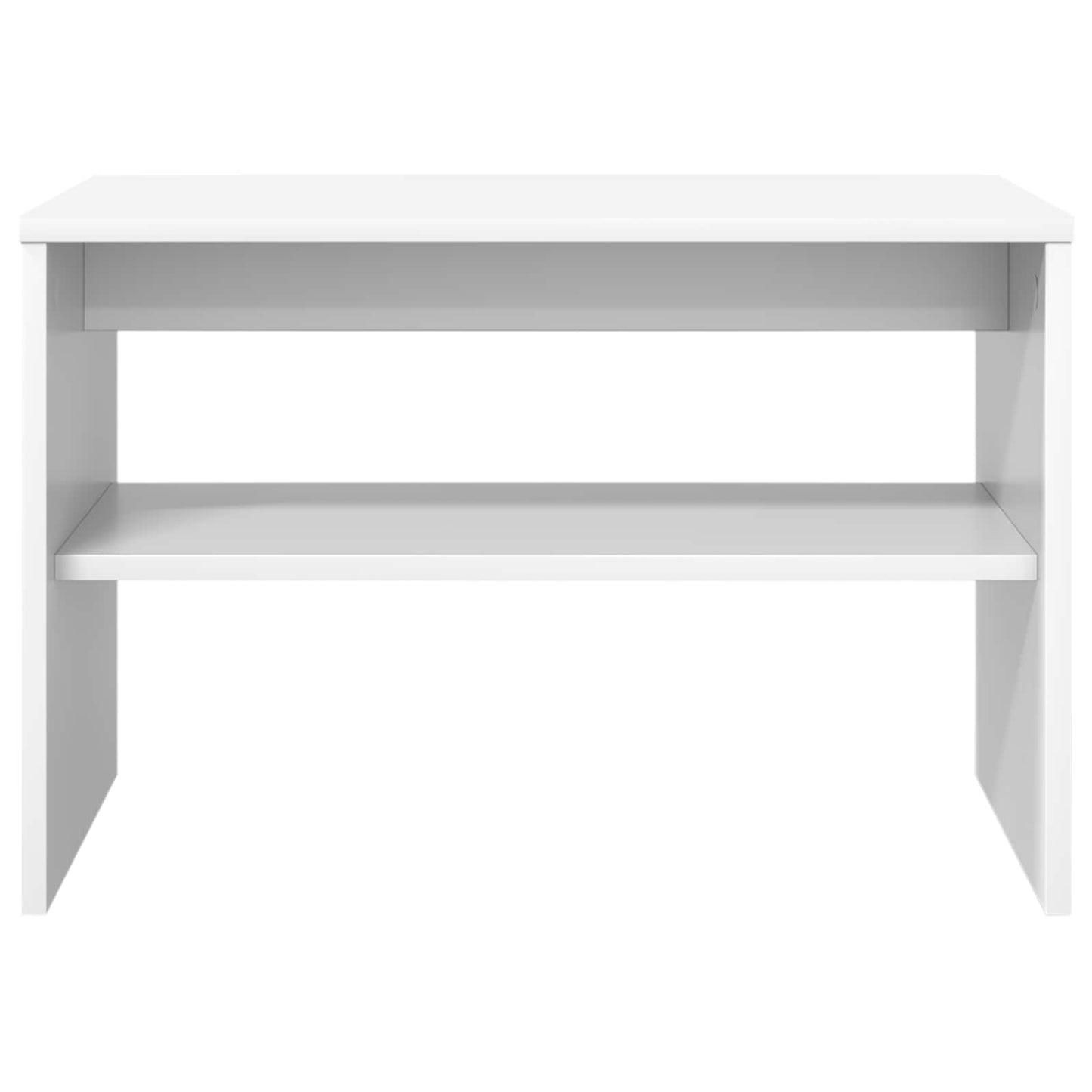 vidaXL Ντουλάπι TV 60 x 35 x 40 εκ. Λευκό Επεξεργασμένο Ξύλο