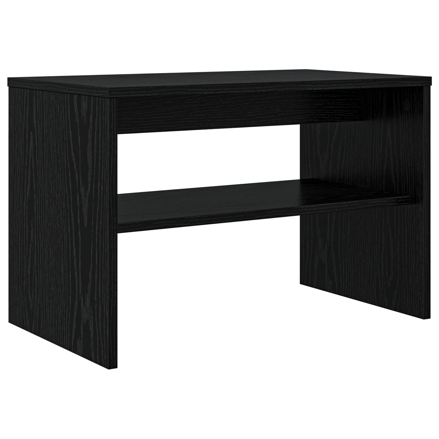 vidaXL Ντουλάπι TV 60 x 35 x 40 εκ. Μαύρη Οξυά Επεξεργασμένο Ξύλο
