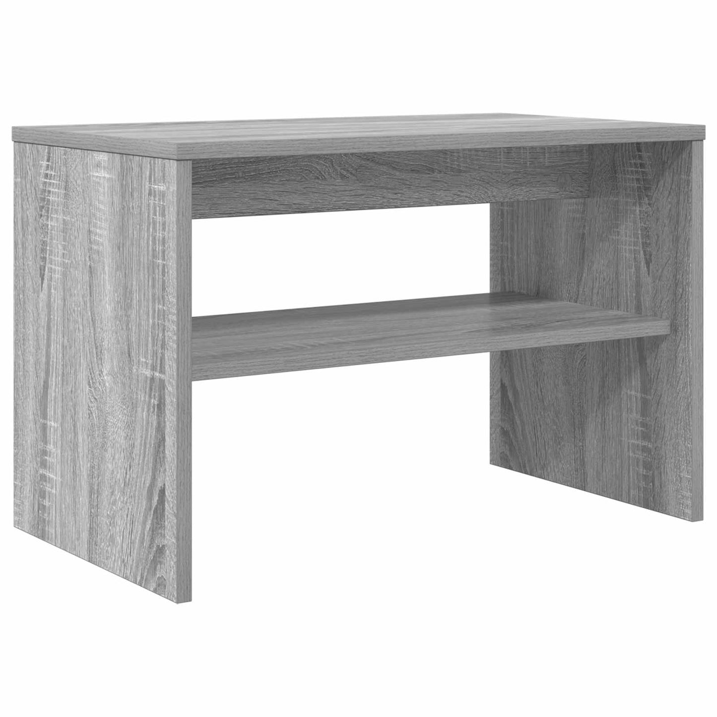 vidaXL Ντουλάπι TV 60 x 35 x 40 εκ. Γκρίζο Σονομα Επεξεργασμένο Ξύλο