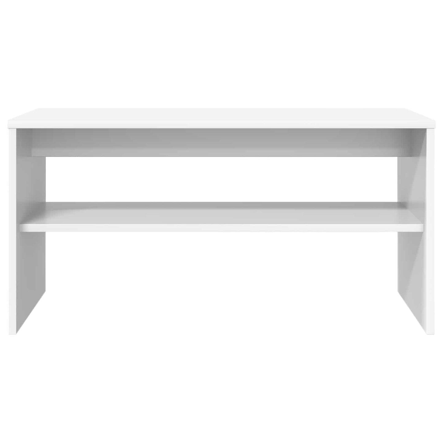 vidaXL Ντουλάπι TV 80 x 35 x 40 εκ Λευκό Επεξεργασμένο Ξύλο