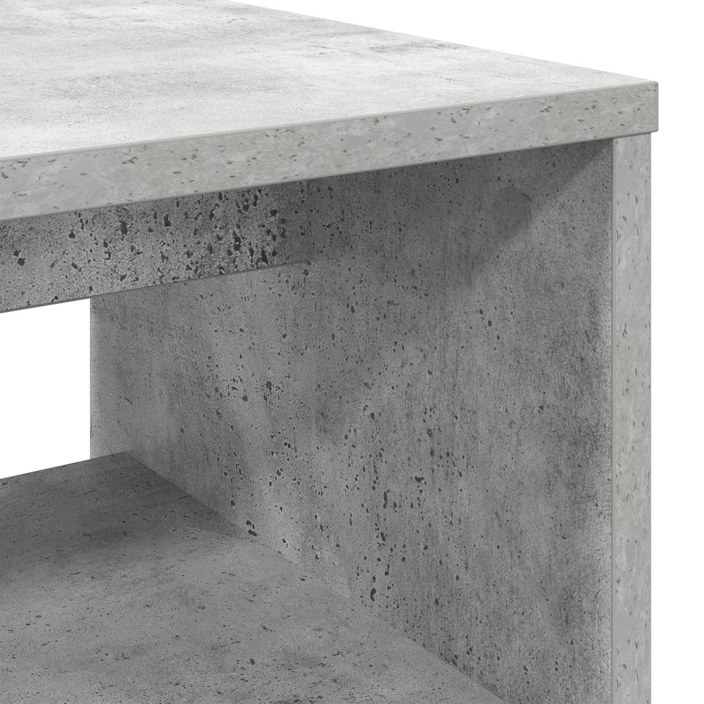vidaXL Ντουλάπι TV 80 x 35 x 40 εκ Σκυρόδεμα Γκρι Επεξεργασμένο Ξύλο