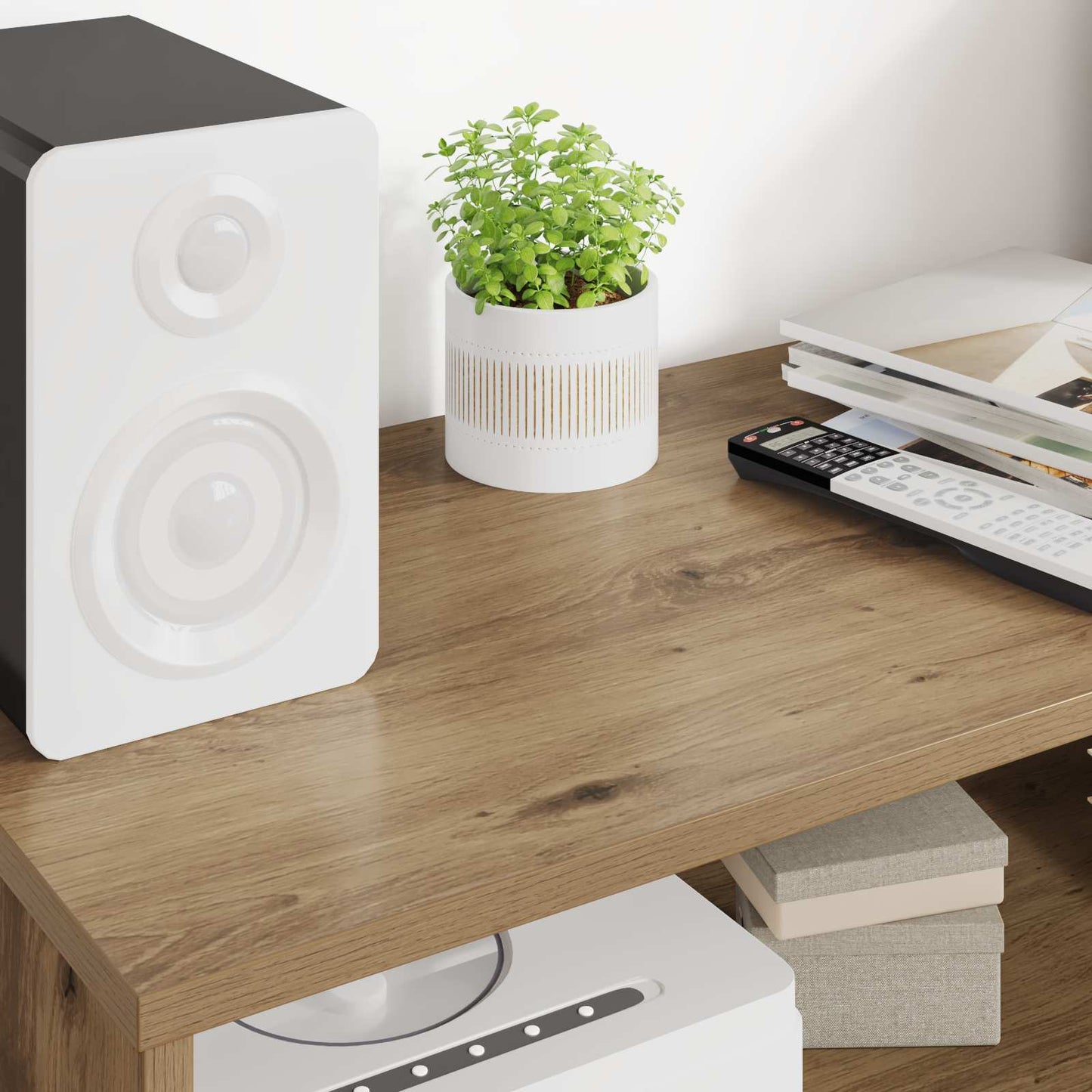 vidaXL Ντουλάπι TV 80 x 35 x 40 εκ Artisan Oak Επεξεργασμένο Ξύλο