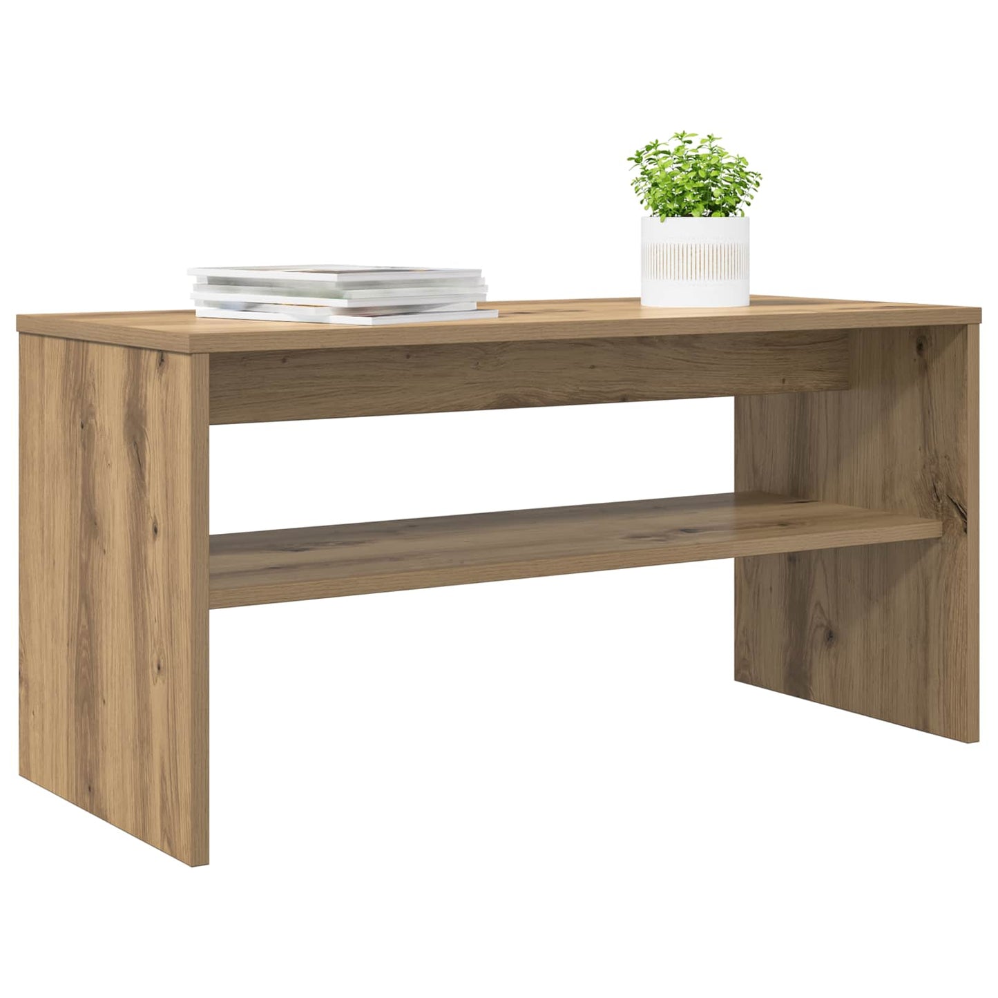 vidaXL Ντουλάπι TV 80 x 35 x 40 εκ Artisan Oak Επεξεργασμένο Ξύλο