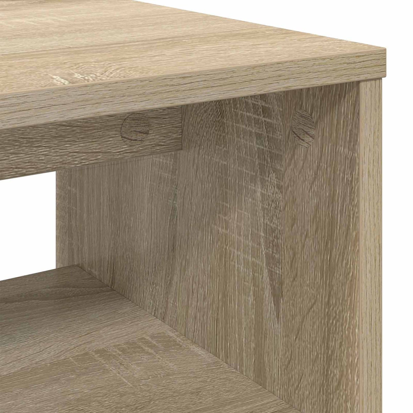 vidaXL Ντουλάπι TV 100 x 35 x 40 εκ Δρύς Sonoma Επεξεργασμένο Ξύλο