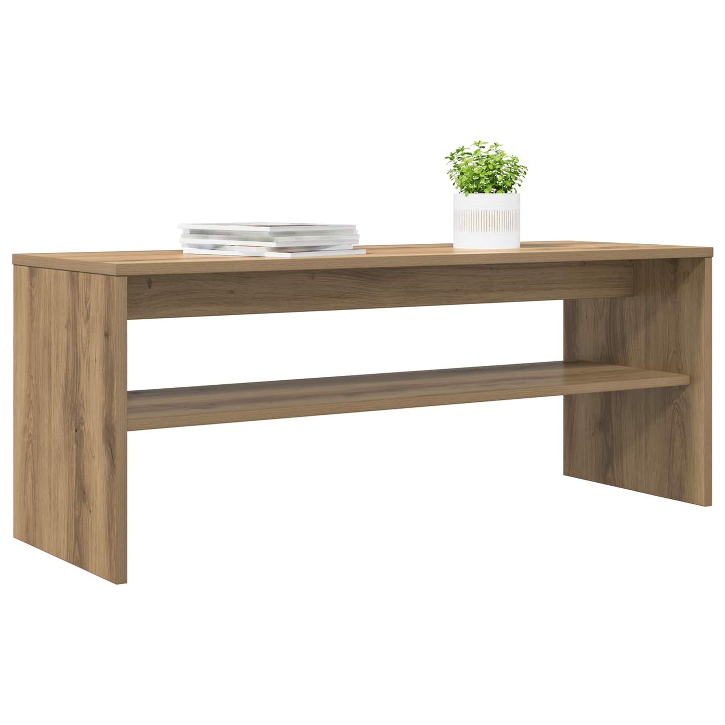 vidaXL Ντουλάπι TV 100 x 35 x 40 εκ Artisan Oak Επεξεργασμένο Ξύλο