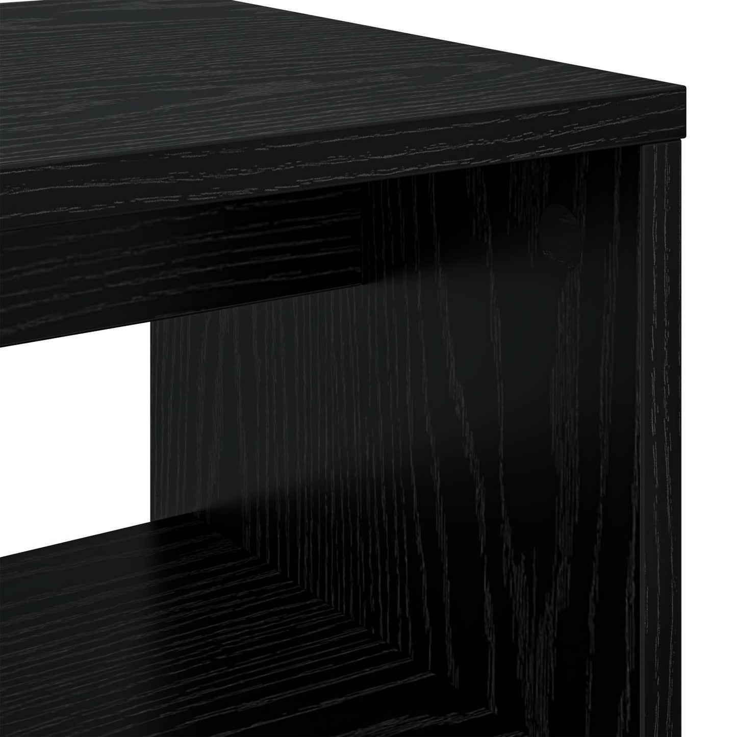 vidaXL Ντουλάπι TV 60 x 30 x 40 εκ. Μαύρη Οξυά Επεξεργασμένο Ξύλο