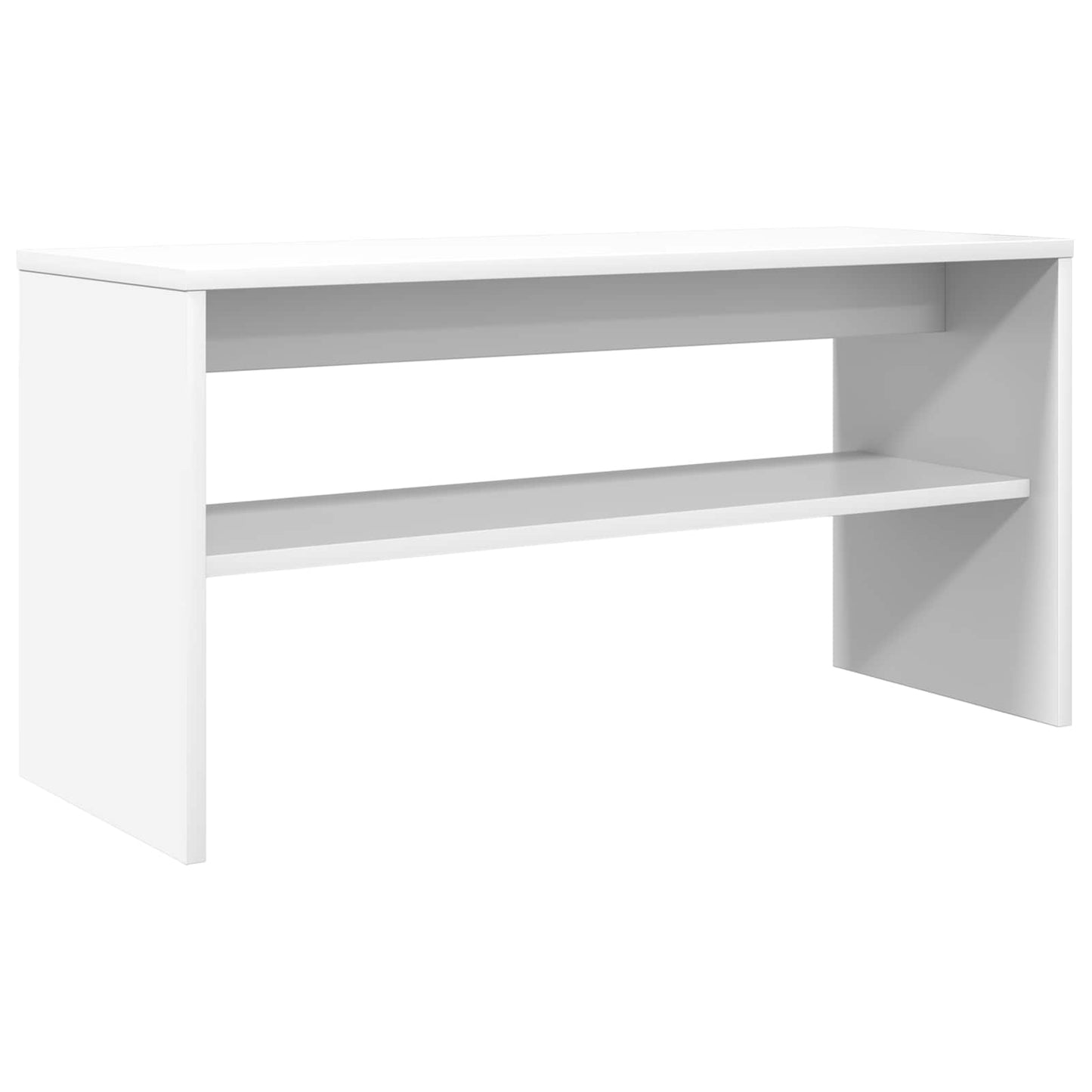 vidaXL Ντουλάπι TV 80 x 30 x 40 εκ Λευκό Επεξεργασμένο Ξύλο