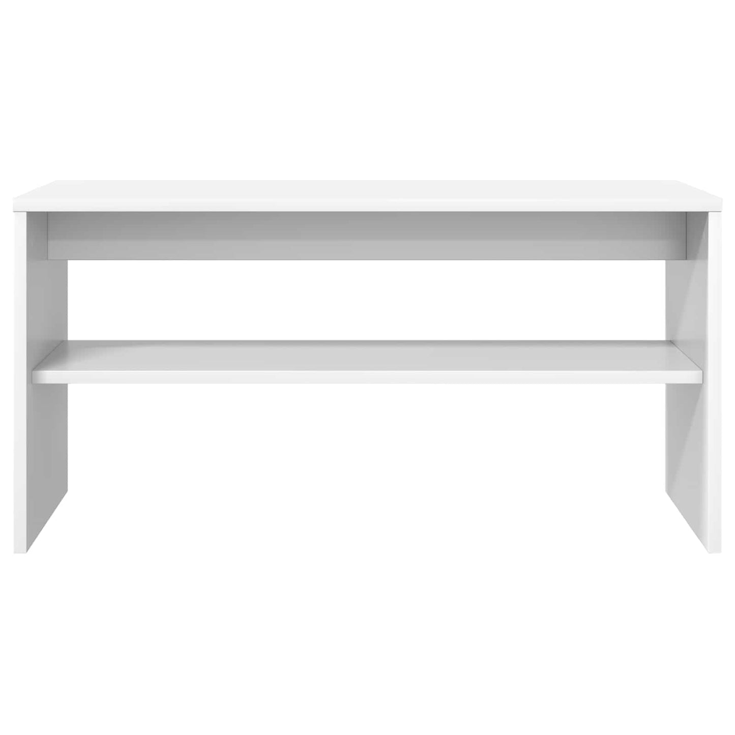 vidaXL Ντουλάπι TV 80 x 30 x 40 εκ Λευκό Επεξεργασμένο Ξύλο
