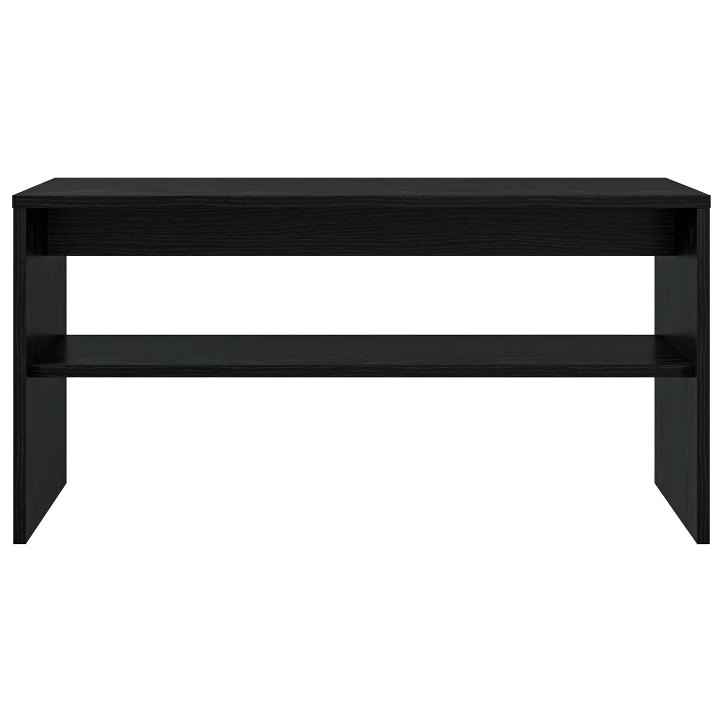 vidaXL Ντουλάπι TV 80 x 30 x 40 εκ Μαύρη Οξυά Επεξεργασμένο Ξύλο
