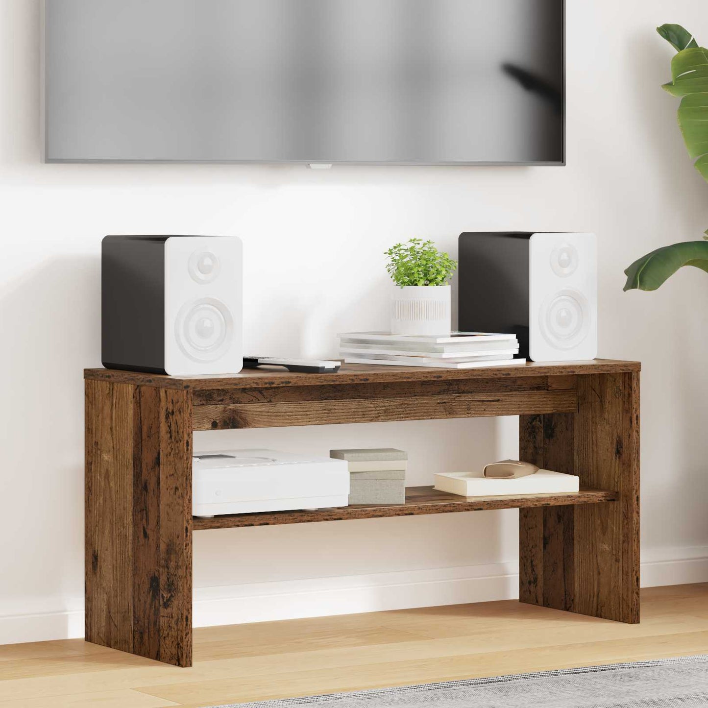 vidaXL Ντουλάπι TV 80 x 30 x 40 εκ Παλιό ξύλο Επεξεργασμένο Ξύλο