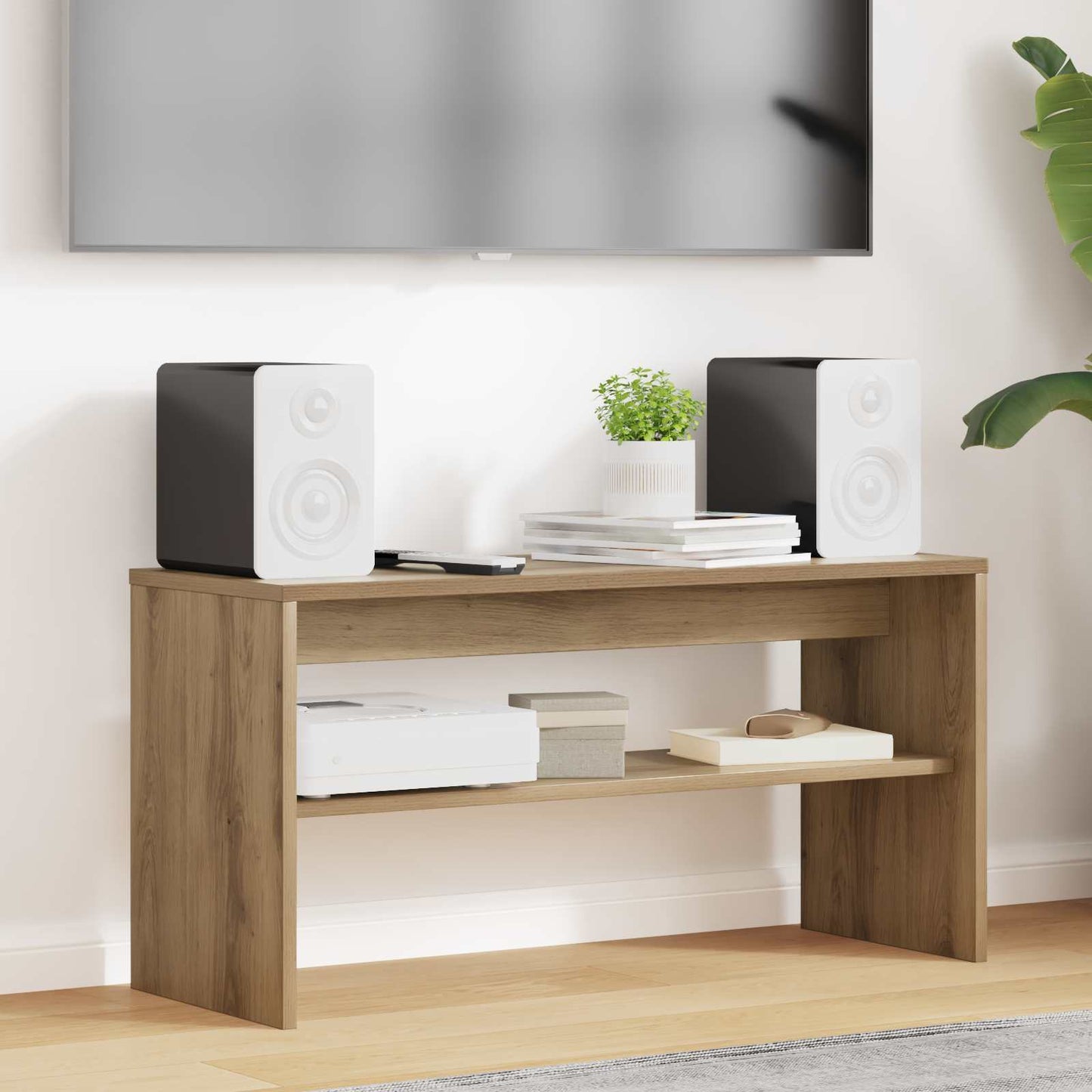 vidaXL Ντουλάπι TV 80 x 30 x 40 εκ Artisan Oak Επεξεργασμένο Ξύλο