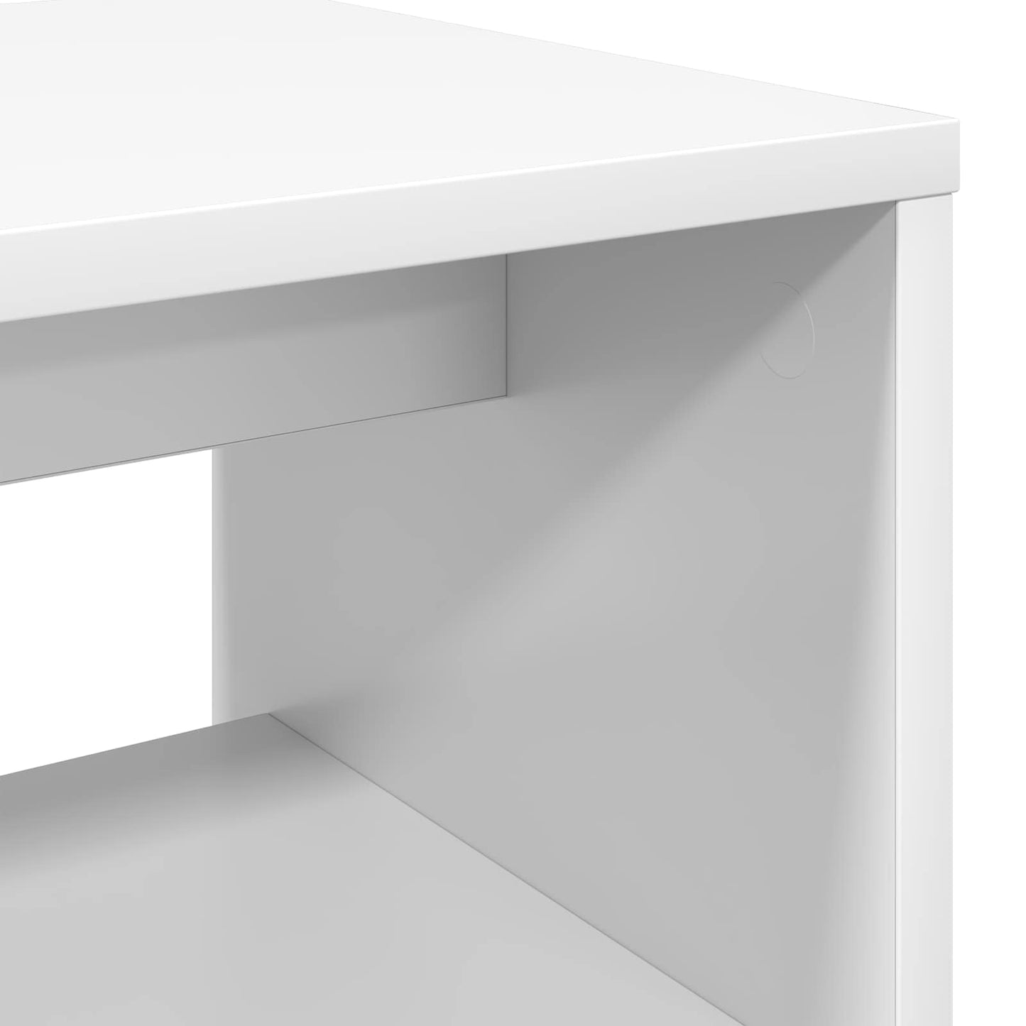 vidaXL Ντουλάπι TV 100 x 30 x 40 εκ Λευκό Επεξεργασμένο Ξύλο
