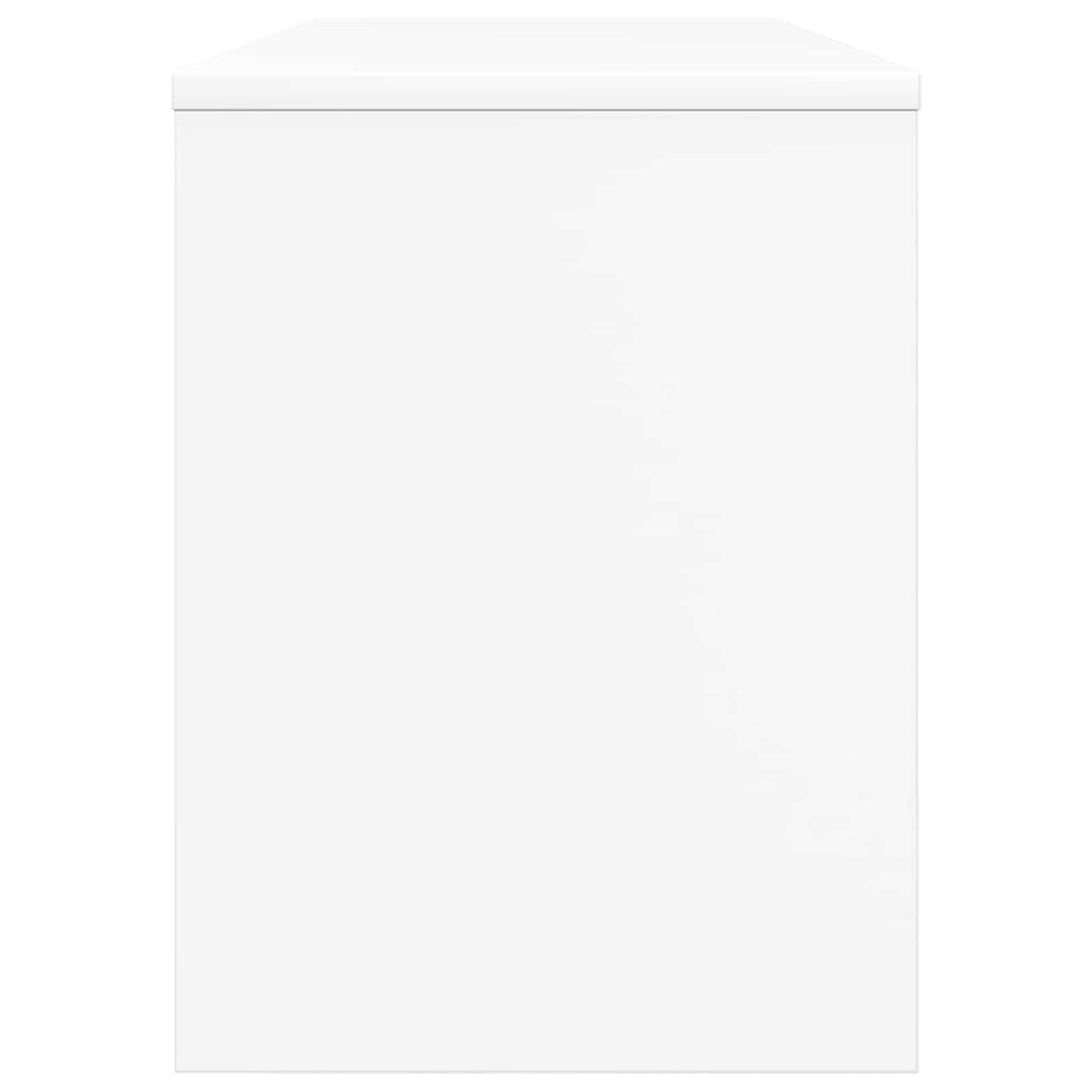 vidaXL Ντουλάπι TV 100 x 30 x 40 εκ Λευκό Επεξεργασμένο Ξύλο