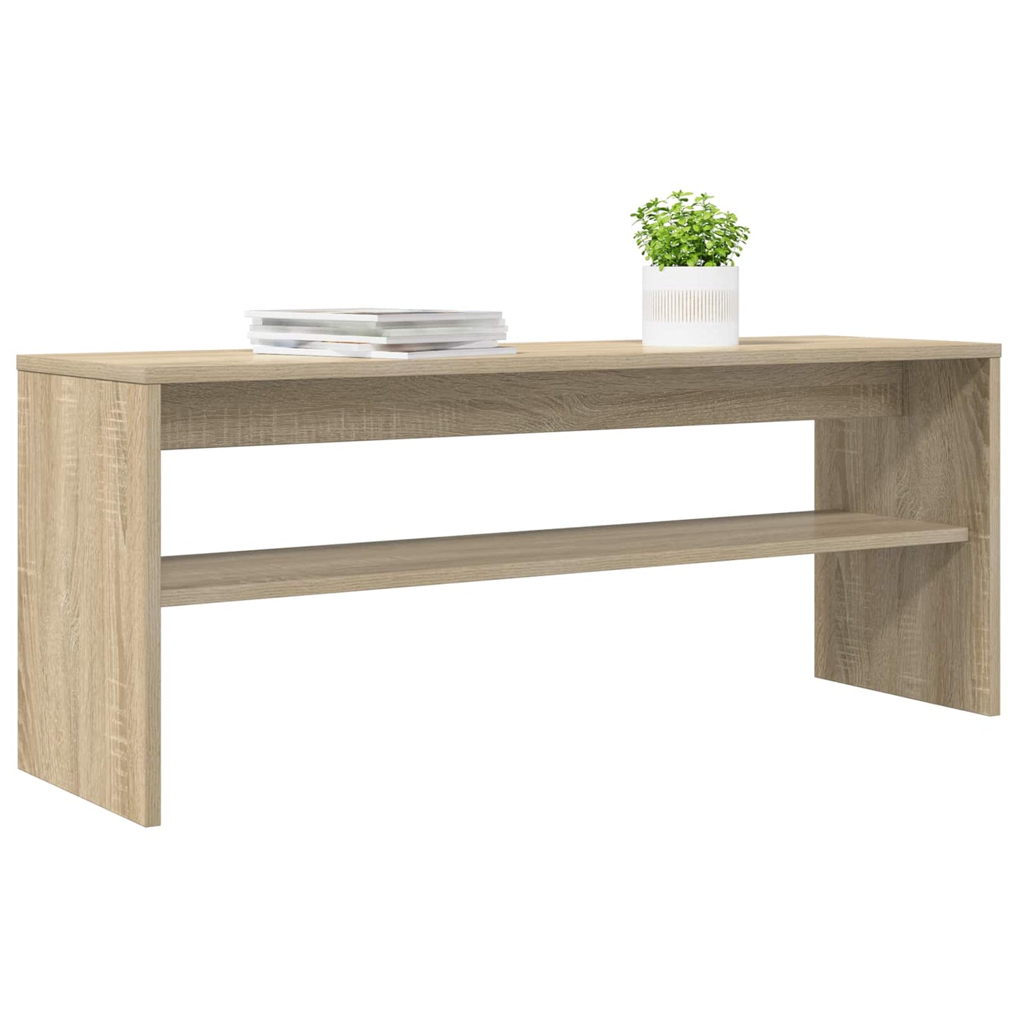 vidaXL Ντουλάπι TV 100 x 30 x 40 εκ Δρύς Sonoma Επεξεργασμένο Ξύλο