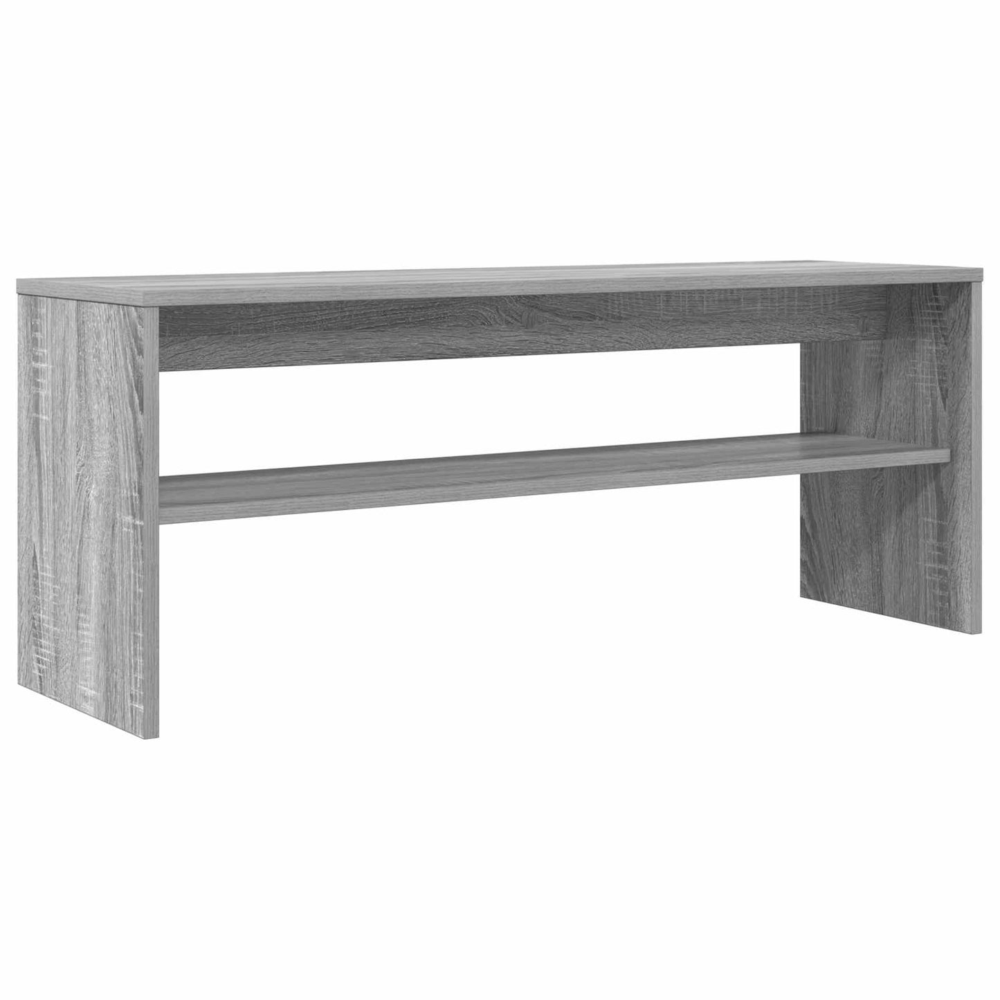 vidaXL Ντουλάπι TV 100 x 30 x 40 εκ Γκρίζο Σονομα Επεξεργασμένο Ξύλο