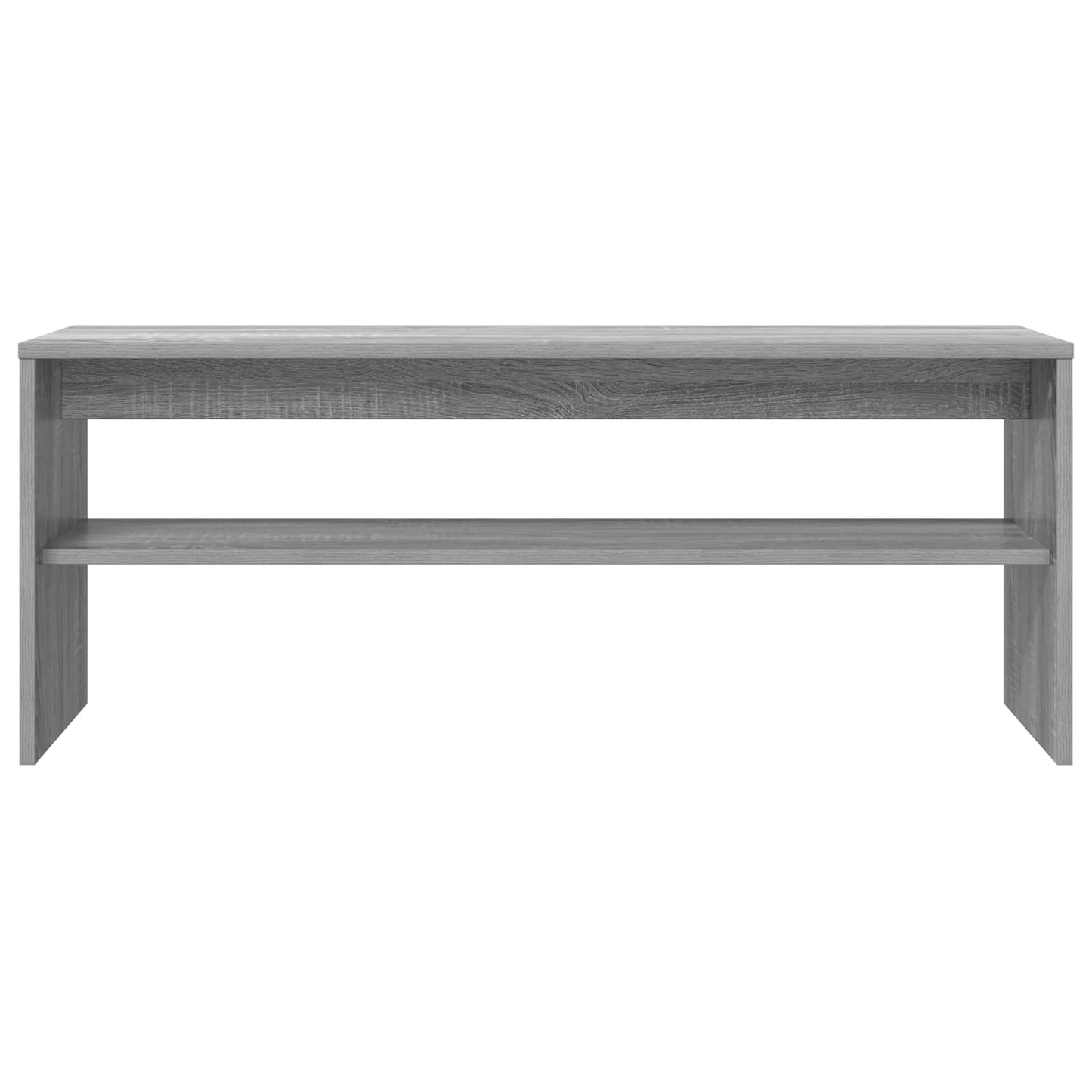 vidaXL Ντουλάπι TV 100 x 30 x 40 εκ Γκρίζο Σονομα Επεξεργασμένο Ξύλο
