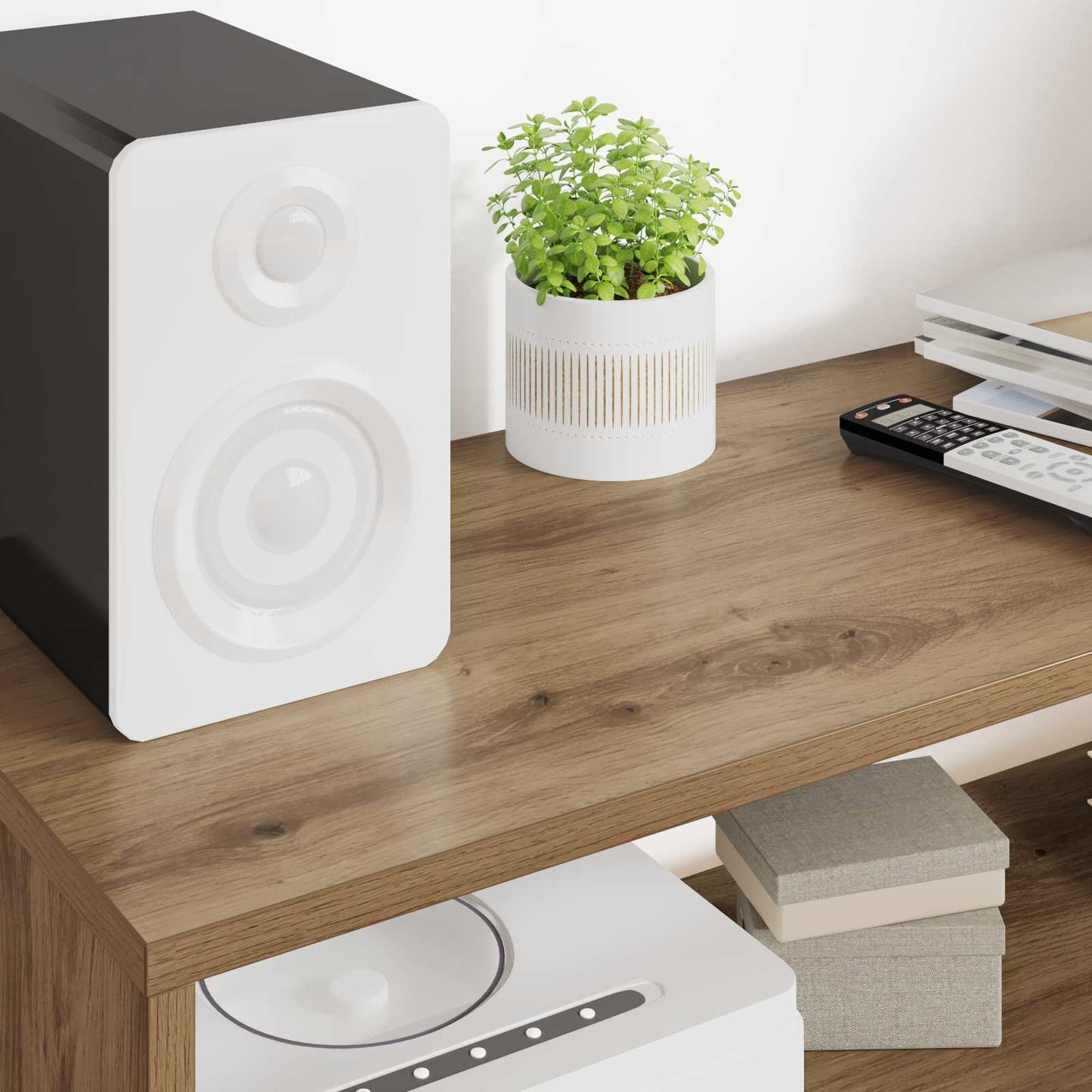 vidaXL Ντουλάπι TV 100 x 30 x 40 εκ Artisan Oak Επεξεργασμένο Ξύλο