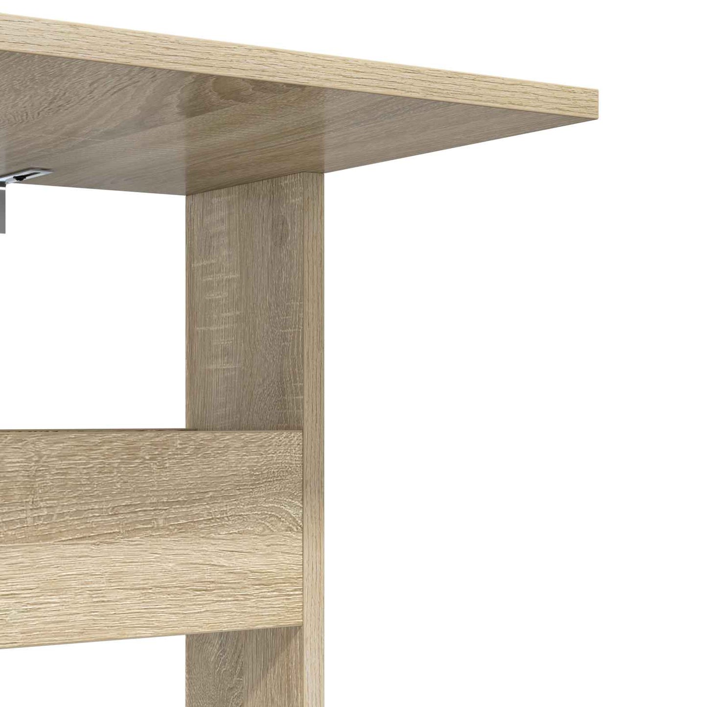 vidaXL Τραπεζάκι Πλευράς Δρύς Sonoma 40 x 35 x 60,5 εκ