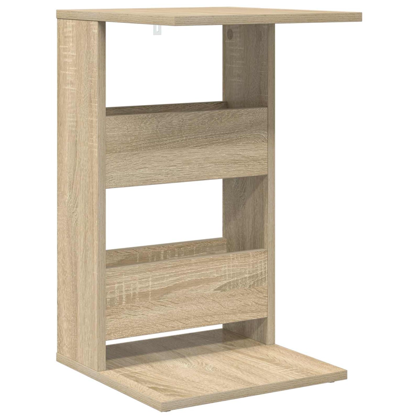 vidaXL Τραπεζάκι Πλευράς Δρύς Sonoma 40 x 35 x 60,5 εκ