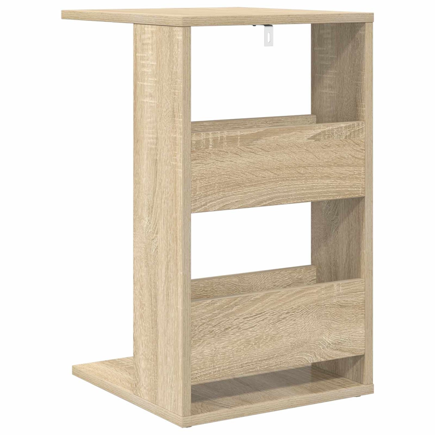 vidaXL Τραπεζάκι Πλευράς Δρύς Sonoma 40 x 35 x 60,5 εκ